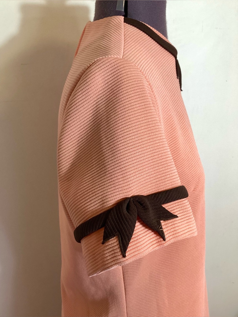 Handmade 60s Mod Retro Mini Shift Dress Size M - Picture 9 of 16